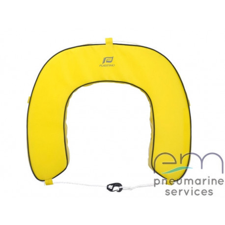 BOUEE FER A CHEVAL JAUNE